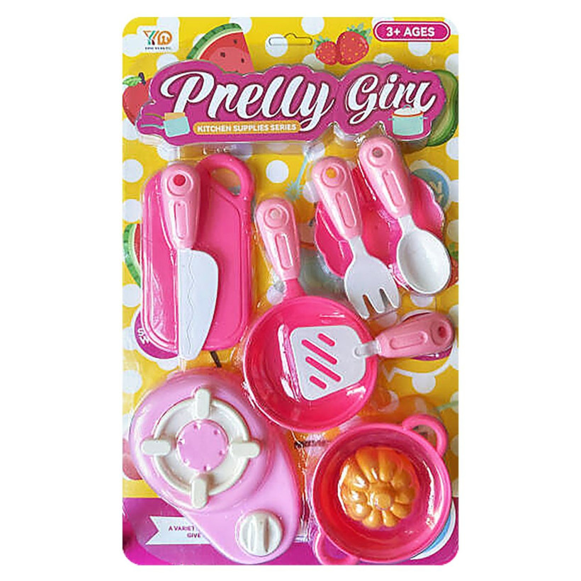 Κουζινικά Pretty Girl σε Καρτέλα 39x24x5cm ToyMarkt 971340 77-1320