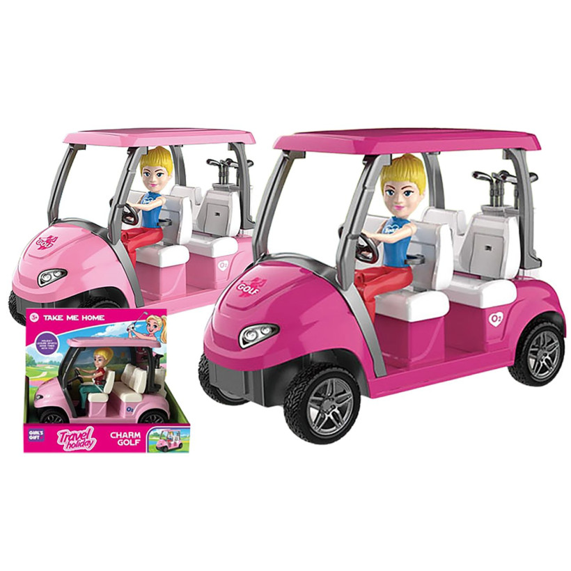 Όχηματα Golf  με Κούκλα σετ 20x17x9cm ToyMarkt 971381 77-1361