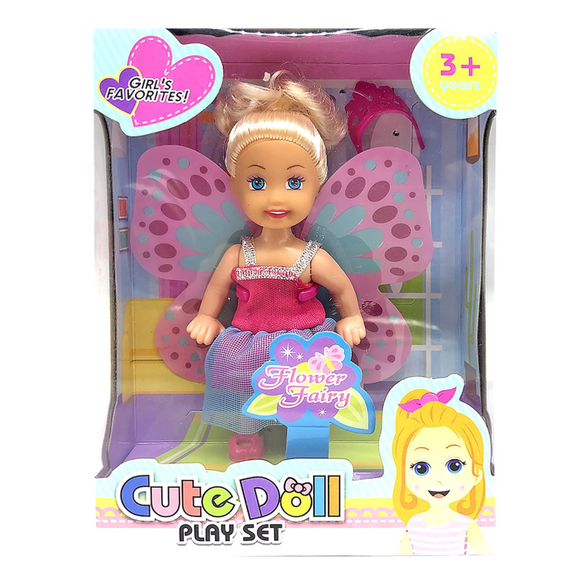 Κούκλα 12cm Νεράιδα 16x12x4cm ToyMarkt 98221 78-201