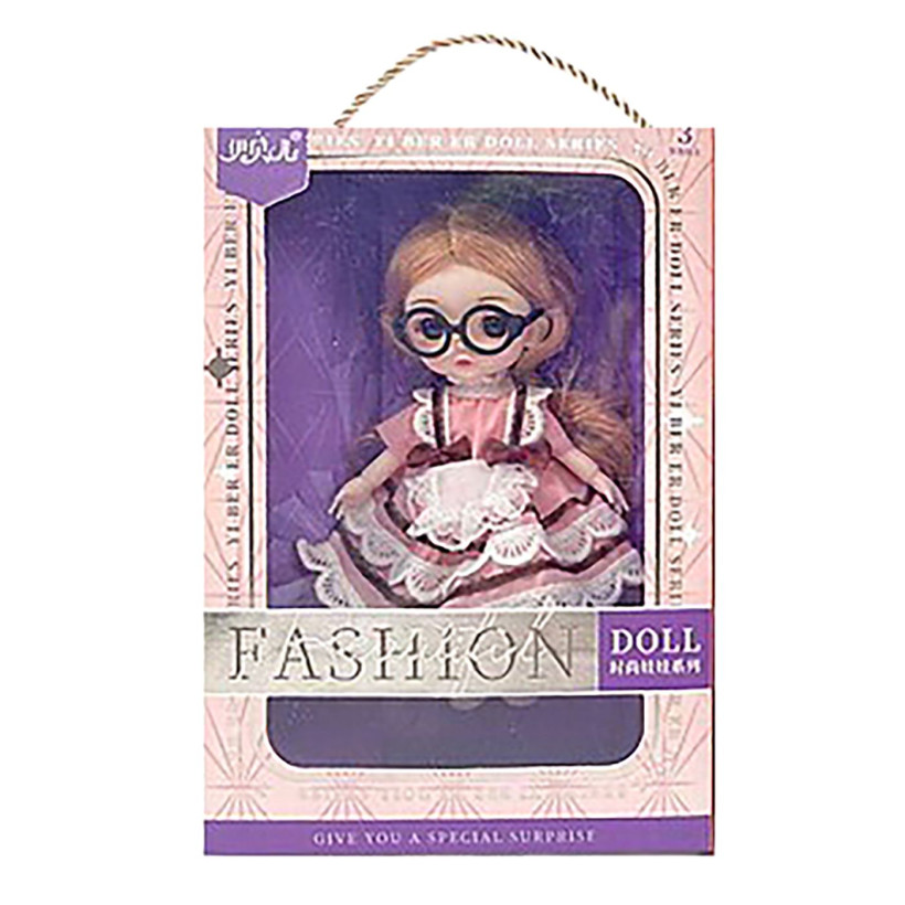 Κούκλα 16cm Fashion με Γυαλιά 22x15x6cm ToyMarkt 98259 78-239