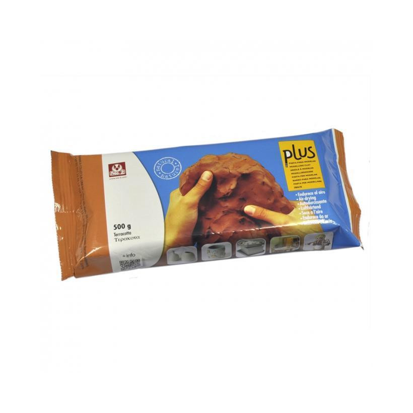 Πηλός καφέ- terracota 500γρ. - 6 ΤΕΜ