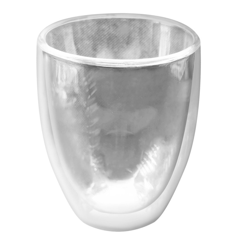 Κούπα Διπλό Γυαλί Borosilicate 12x8cm 350ml Homie 1002180 80-2160