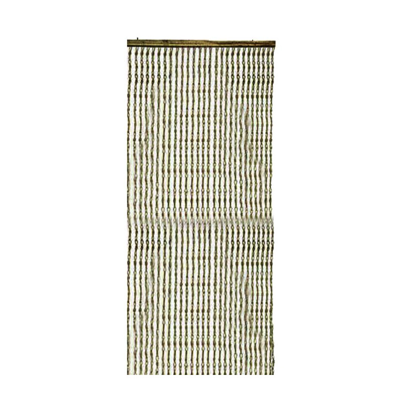 Κουρτίνα Πόρτας Σχοινένια 180x90cm Homie 101271 ΚΑΦΕ ΣΚ. 81-251-DBRN