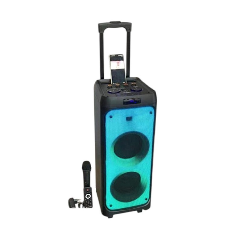 Φορητό ηχείο subwoofer με μικρόφωνο Karaoke - QS-8605 - 813157