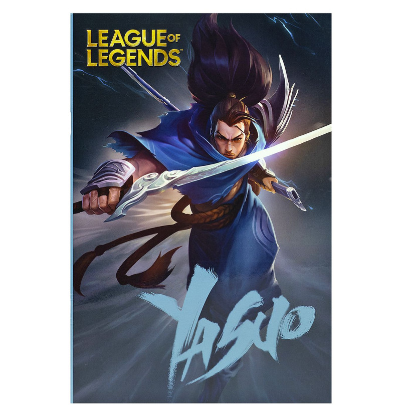 Τετράδιο Καρφίτσα 40φύλλων League of Legends 17x25cm Gim 345-05400 - 18 ΤΕΜ 84-361
