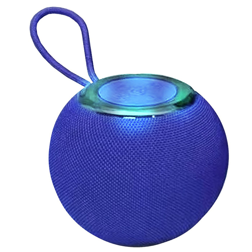 Ηχείο Bluetooth Στρογγυλό με φως 11x9cm Homie 108500 88-480