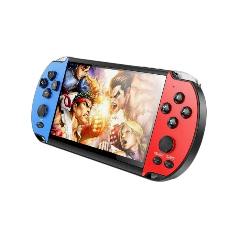 Φορητή κονσόλα παιχνιδιών - X6 - 887622 - Blue/Red