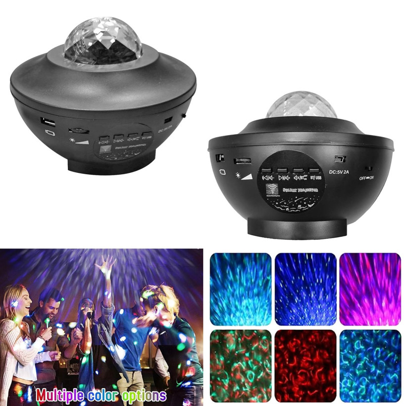 Disco Light με Ηχείο Bluetooth 14,5x11,5cm JustNote 10966 89-46