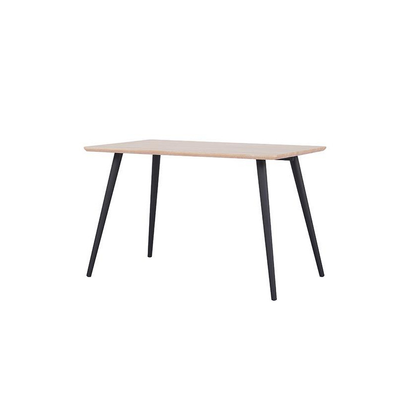 Τραπέζι ξύλινο Nextdeco καφέ Υ75x120x70εκ