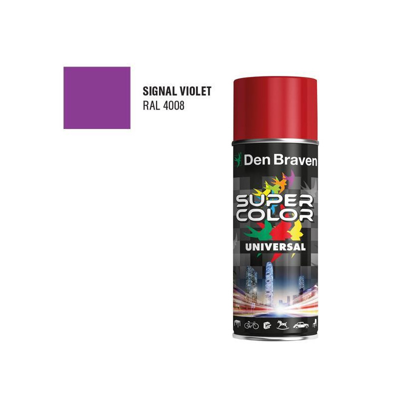 Den Braven SC UNIVERSAL ακρυλικό σπρέι μωβ 400ml