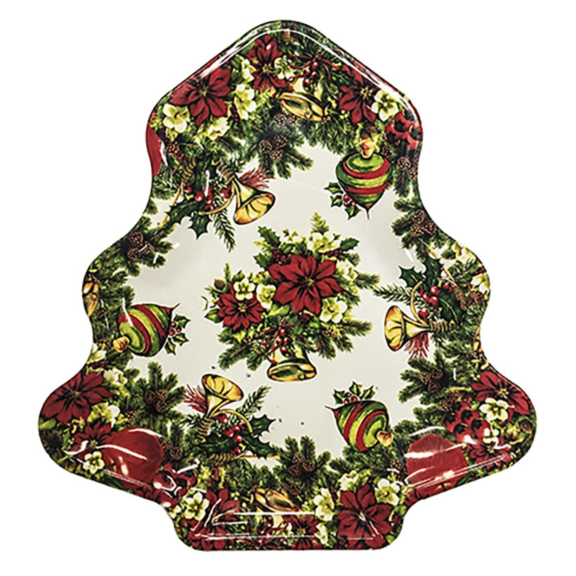 Δίσκος Χριστουγεννιάτικος Δέντρο 32x31cm Xmasfest 1131217 93-1197