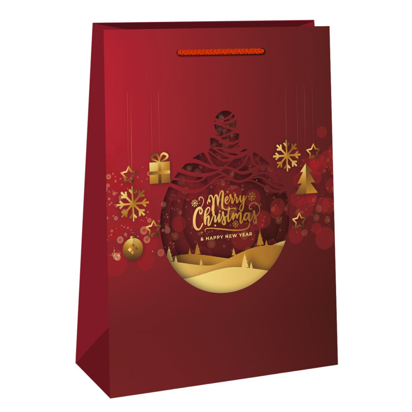 Τσάντα Δώρου Χριστουγέννων 45.5x33x10cm 45,5x33x10cm Xmasfest 1131826 - 12 ΤΕΜ 93-1806
