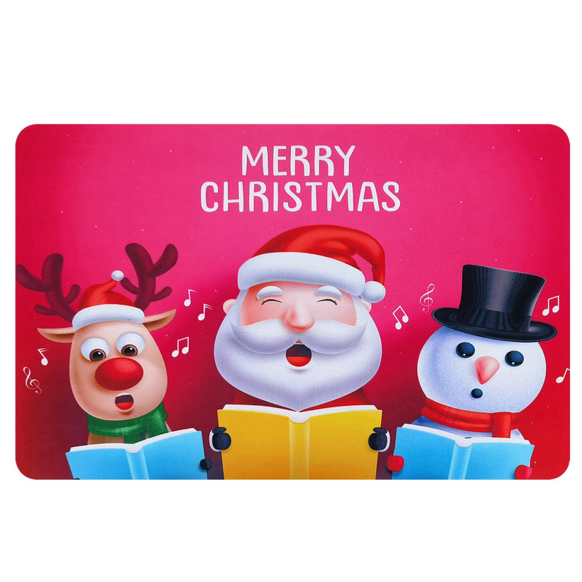 Χαλάκι Εξώπορτας Xmas Βαρύ 58x38cm Xmasfest 1132447 93-2427