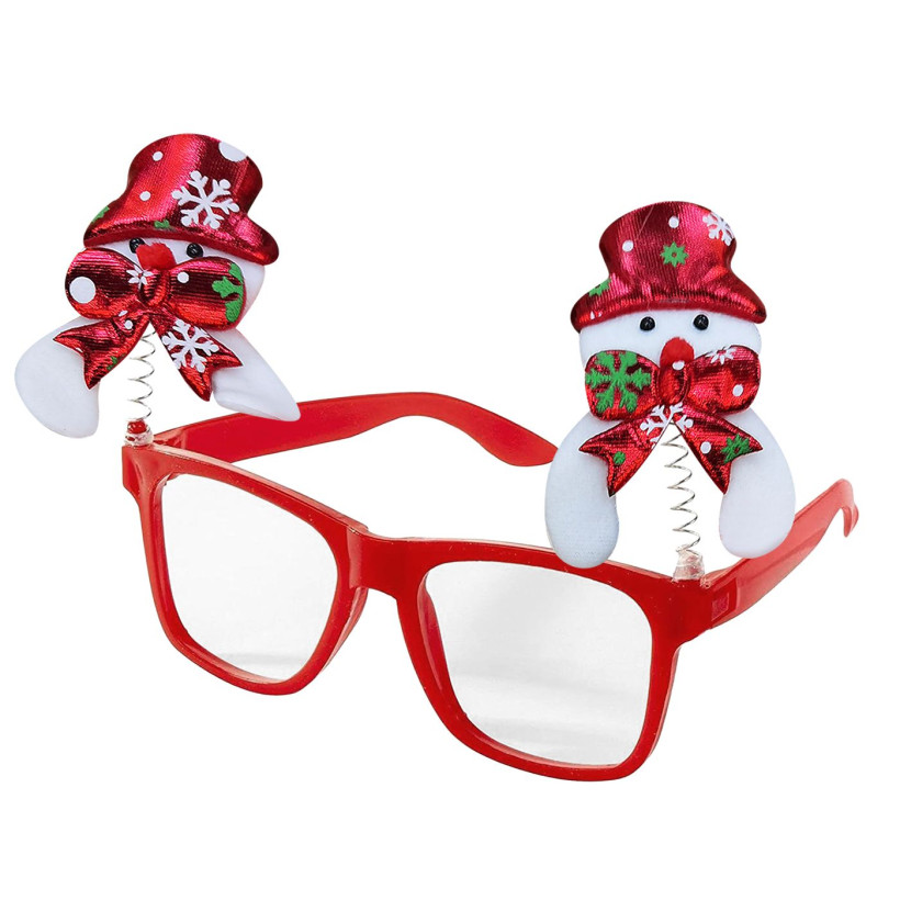 Γυαλιά με Φιγούρες Xmas Ελατήριο  Xmasfest 1133785 - 12 ΤΕΜ 93-3765