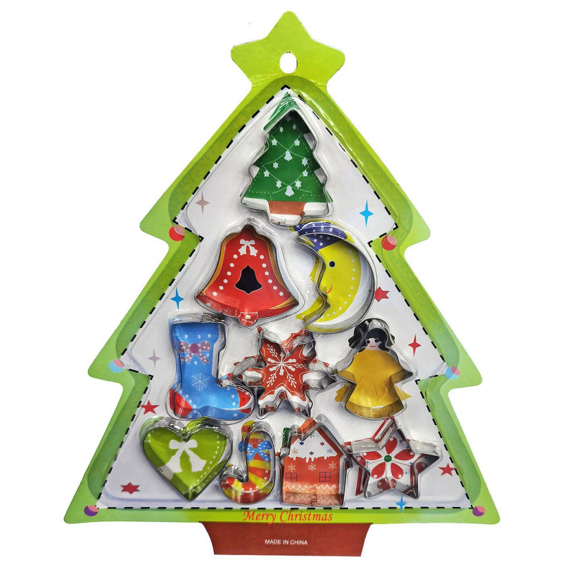 Κουπ πατ σετ=10 τεμ σε Xmas Δέντρο 30x26,5cm Xmasfest 1133841 93-3821