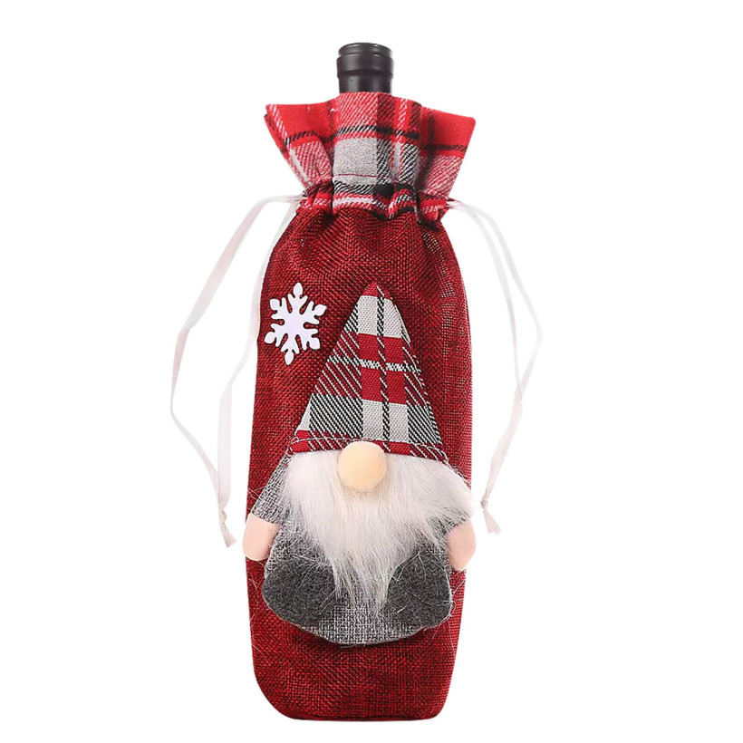 Θήκη Κρασιού με 3D Άγιο 32cm Xmasfest 1133953 93-3933