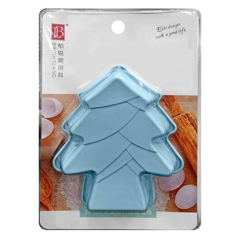 Φόρμες Ζαχαροπλαστικής Δέντρα Σετ=3 τεμ 14x12cm Xmasfest 1133992 93-3972