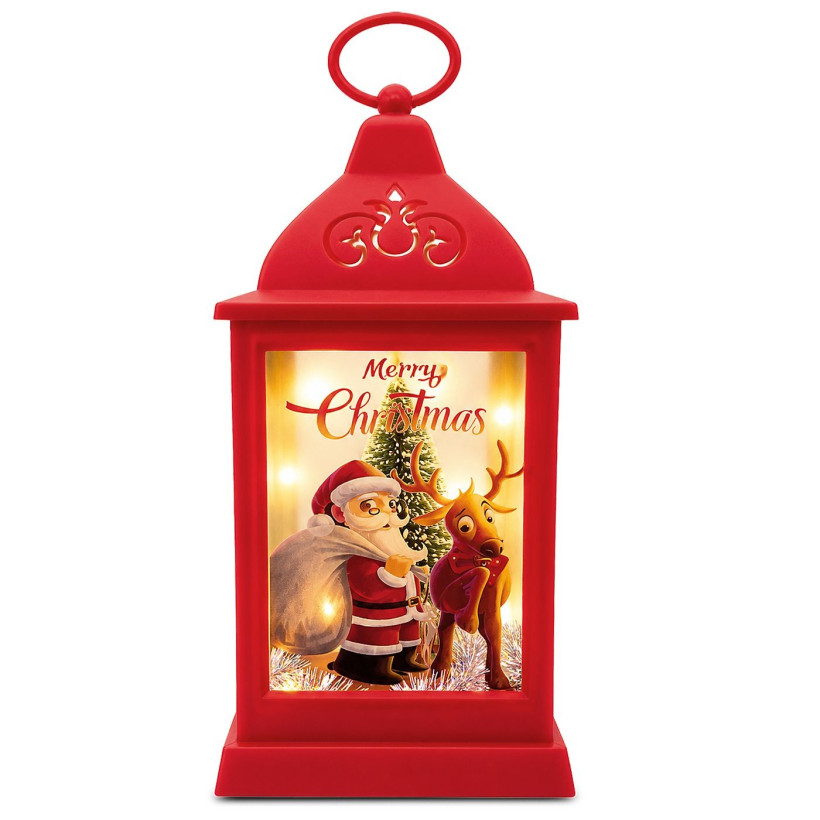 Φανάρι Xmas Άγιος - Δέντρο 26x10cm Xmasfest 1134167 93-4147