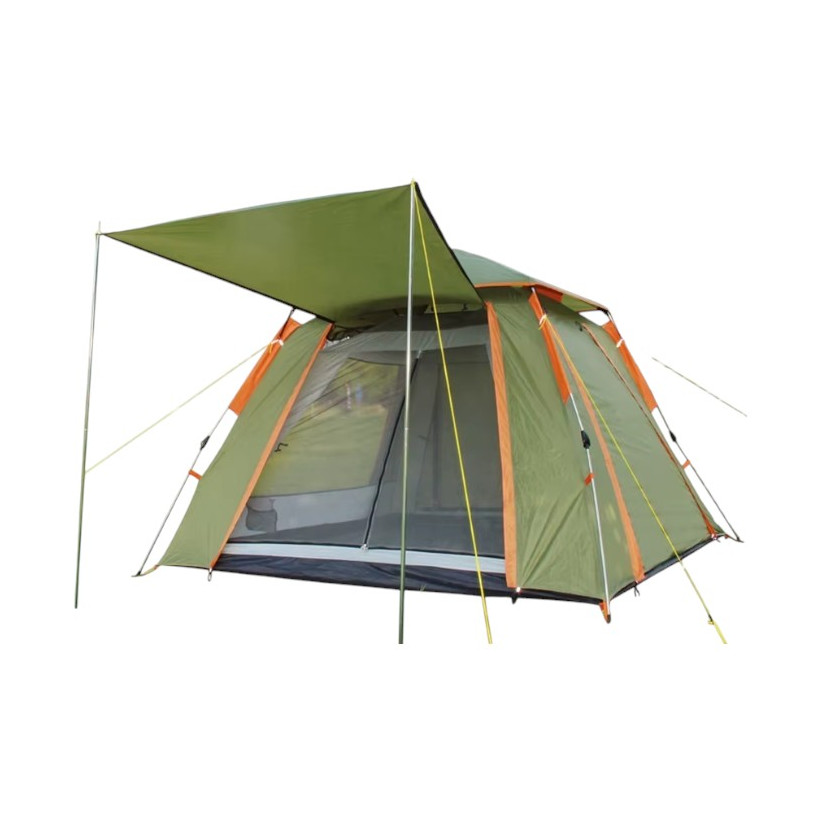 Σκηνή Camping 3 ατόμων με σκίαστρα - YB3021 - 2x2m - 960002 - Green