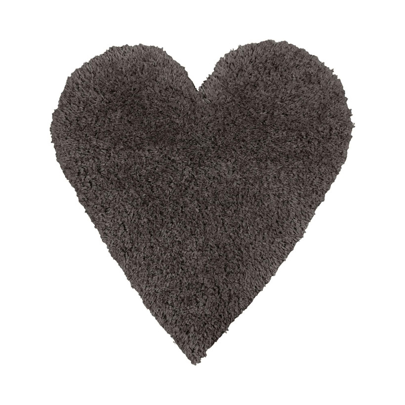 Παιδικό Χαλί ANTHRACITE SHADE HEART Ανθρακί 160 x 160 εκ. MADI