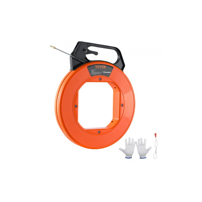 VEVOR Ταινία Ψαρέματος, 30m, 4.8mm, Εργαλείο Τραβήγματος Καλωδίων από Fiberglass  DJPYD316100FT6K90V0