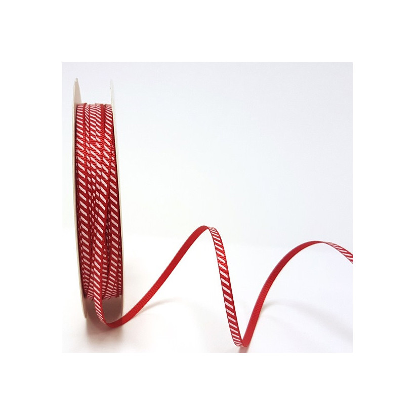 Κορδέλα 25μ. Candy Cane 3χιλ.