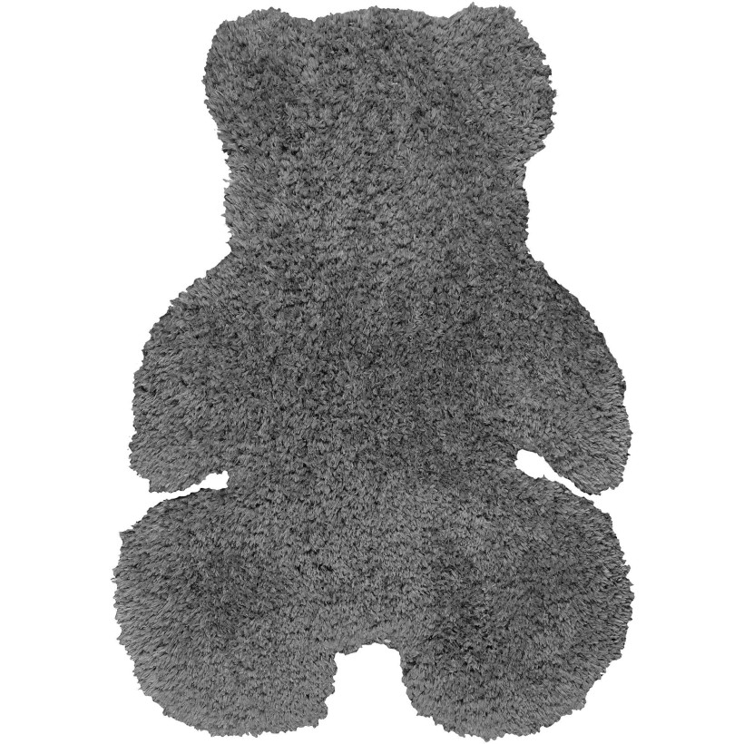 Παιδικό Χαλί DARK GREY SHADE TEDDY BEAR Σκούρο Γκρι 90 x 110 εκ. MADI