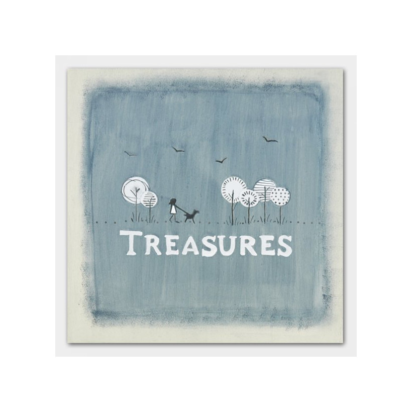 Κουτί ξύλινο - Treasures 21εκ.