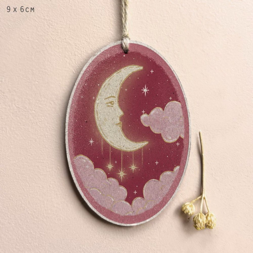 Ετικέτα πλανήτες 9x6,2εκ.-Moon & clouds