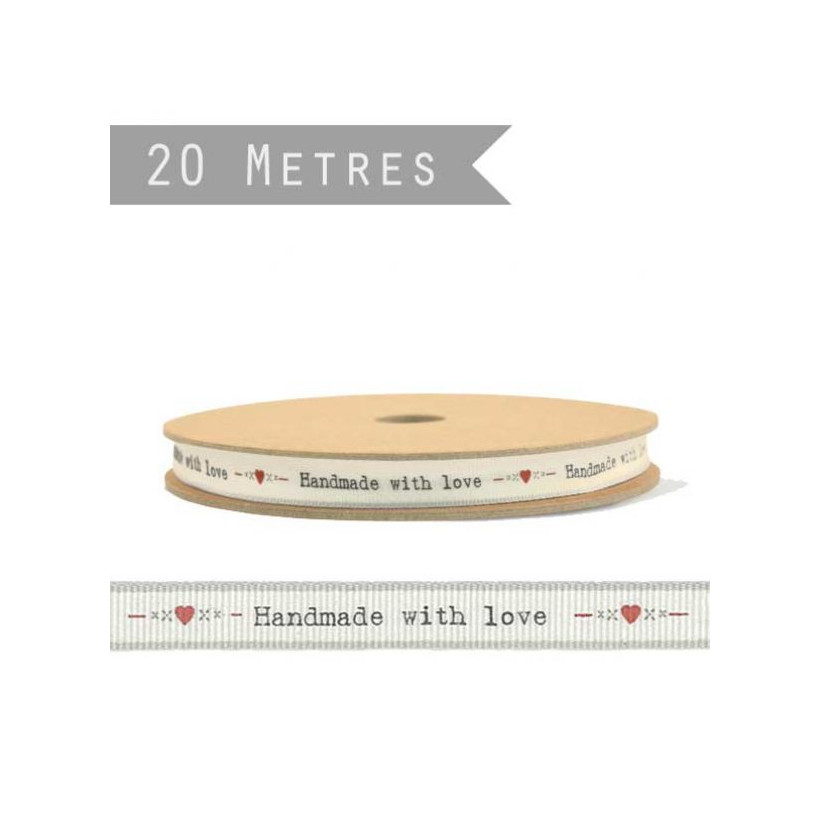 Κορδέλα 20μ. - Handmade with love
