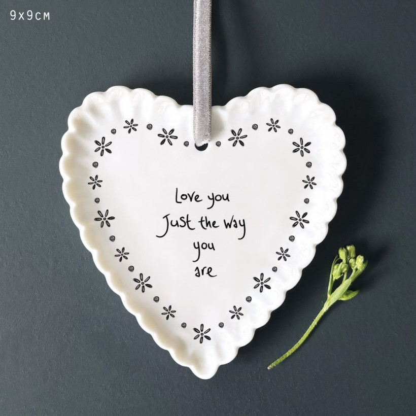 Καρδιά δαντέλα-Love you just the way