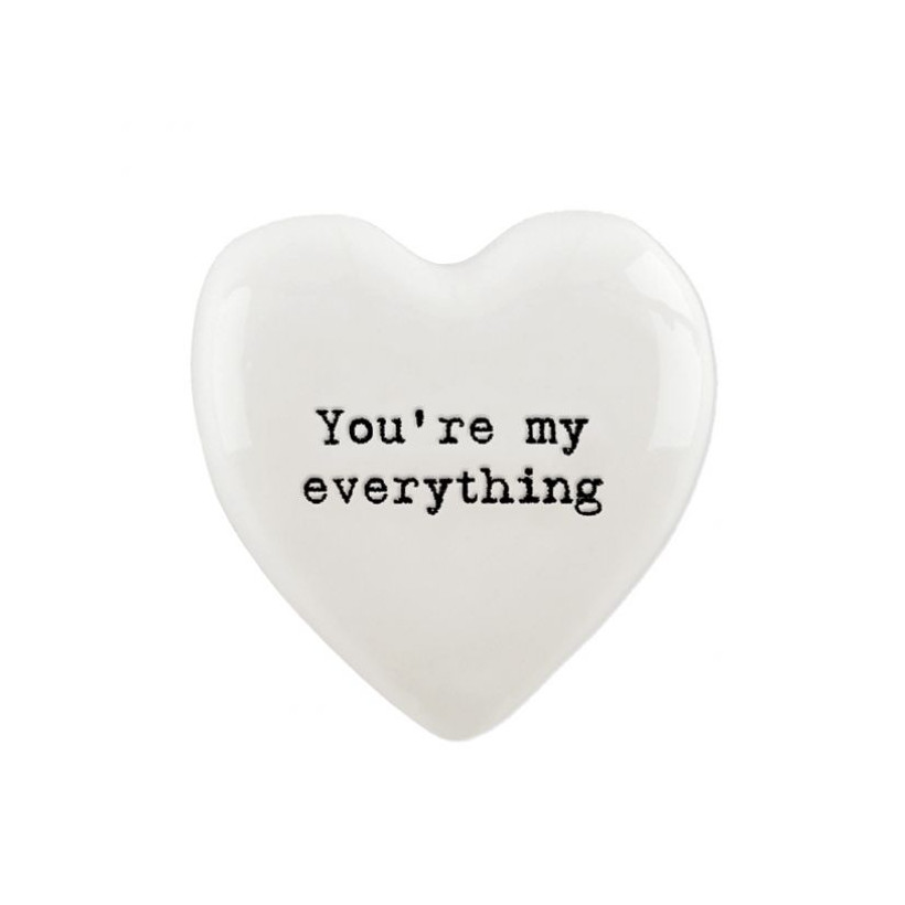 Βότσαλο καρδιά λευκή-You're my everything