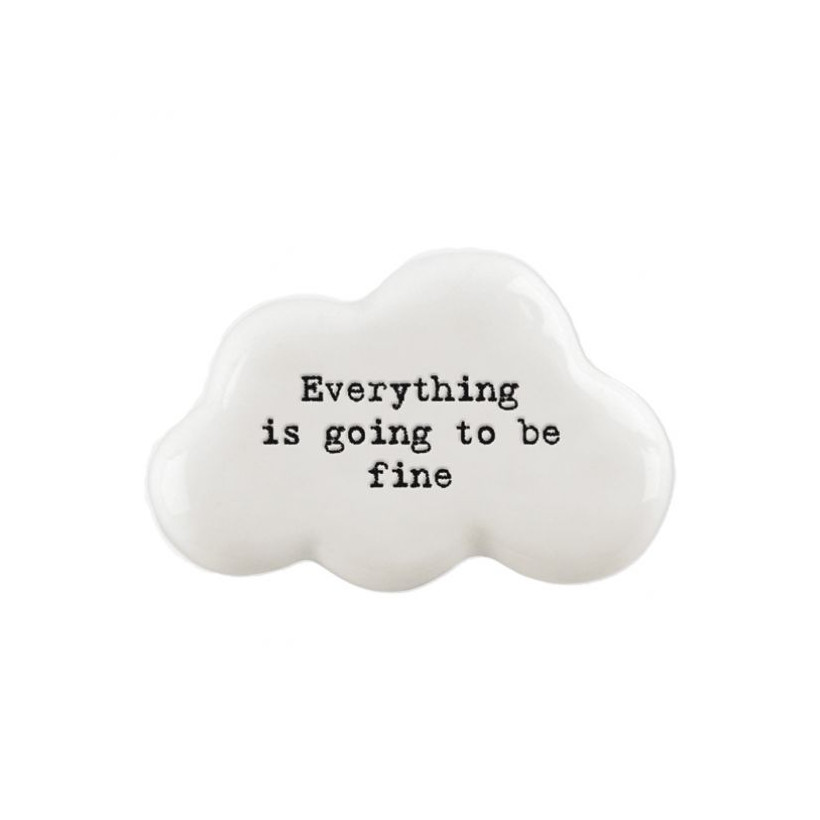 Βότσαλο σύννεφο-Everything is going to be fine