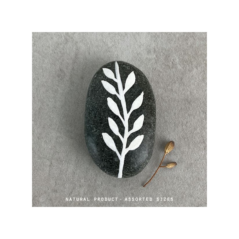 Βότσαλο γκρι - Stem with leaves