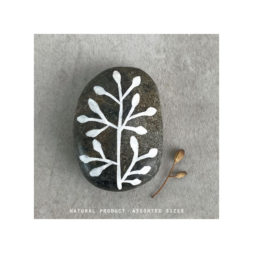 Βότσαλο γκρι - Twig with leaves