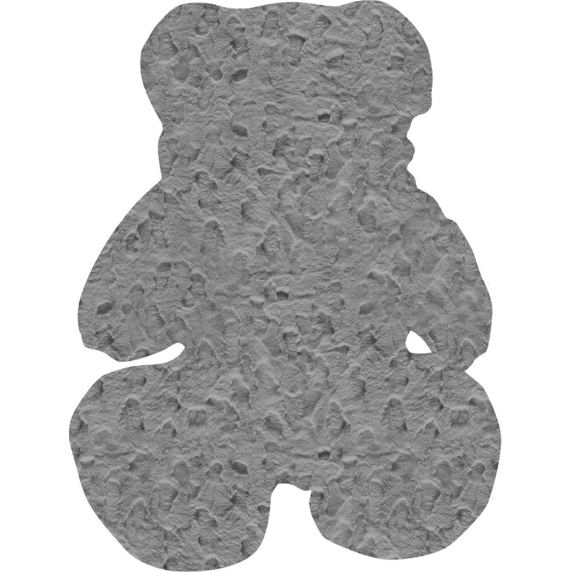 Παιδικό Χαλί GLACIAL GREY TEDDY BEAR Γκρι 120 x 140 εκ. MADI