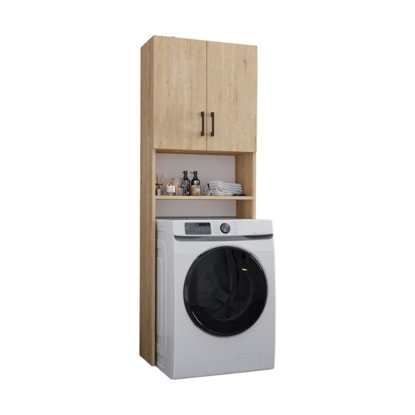 Έπιπλο πλυντηρίου Holton  χρώμα sapphire oak 65,5x30x180εκ.