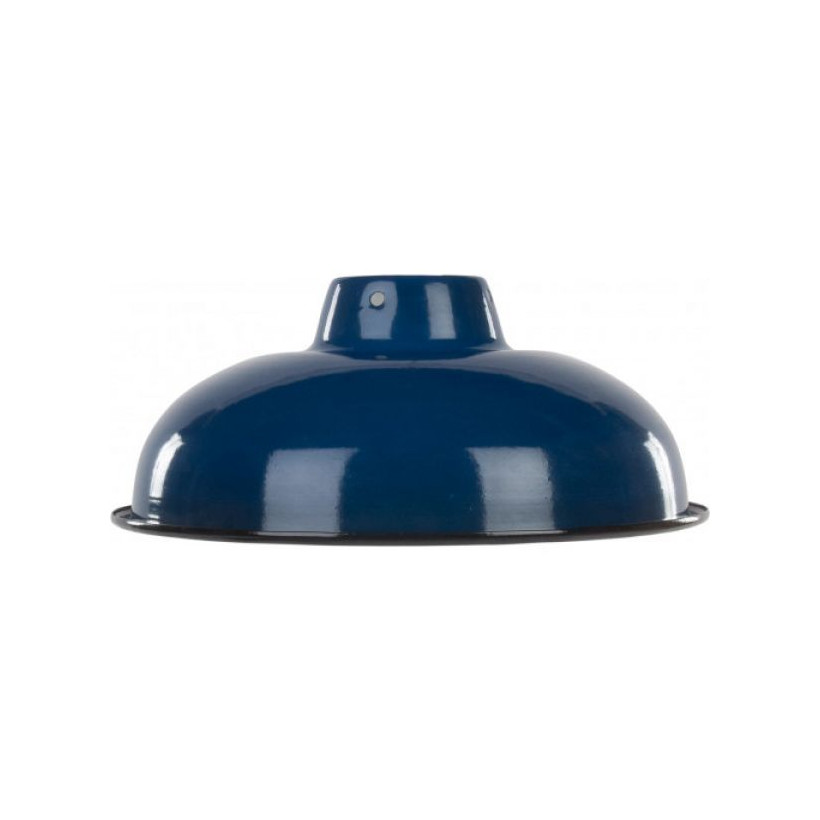 Καπέλο λάμπας εμαγιέ Μπλέ ρουαγιάλ 25,5εκ.