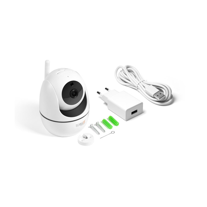Εσωτερική κάμερα Παρακολούθησης Full HD WiFi IP PT Technaxx TX-146
