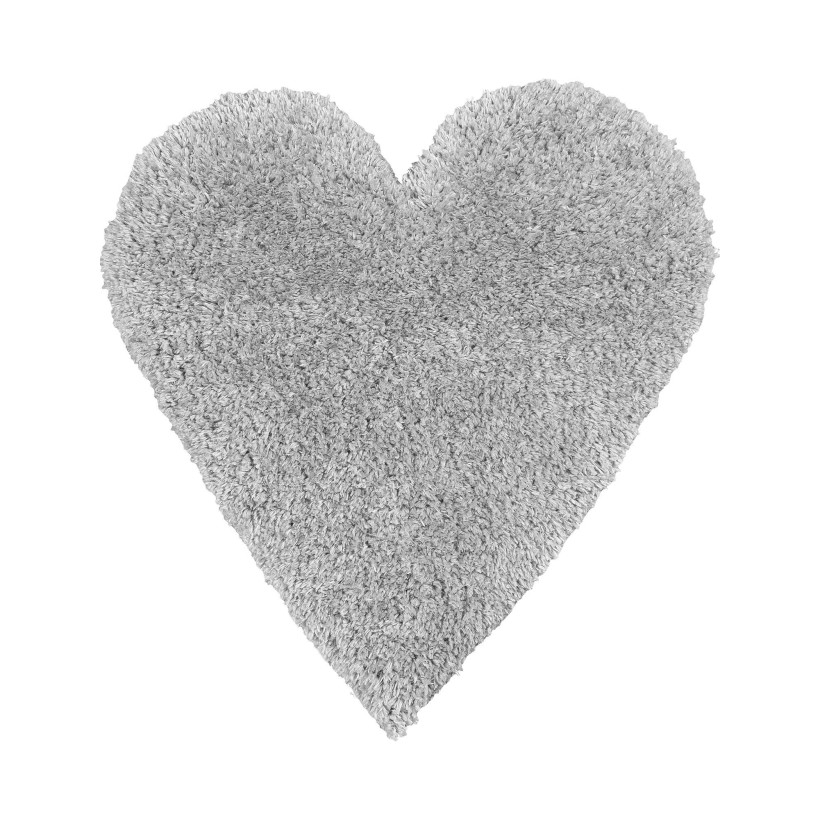 Παιδικό Χαλί LIGHT GREY SHADE HEART Γκρι 160 x 160 εκ. MADI