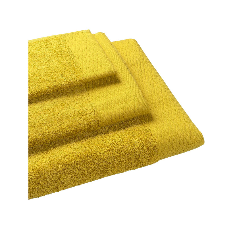 Πετσέτα LOOP YELLOW Κίτρινο Πετσέτα χεριών: 30 x 50 εκ. MADI