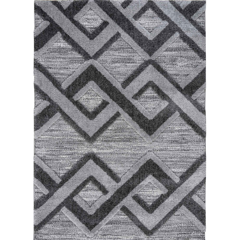Χαλί MAZE Γκρι 133 x 190 εκ. MADI