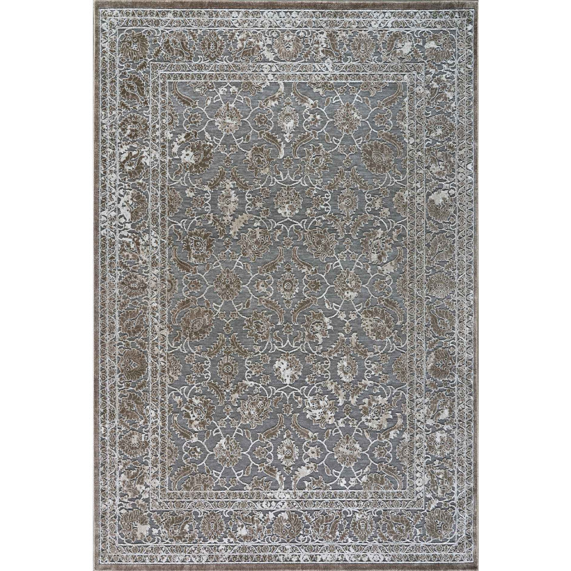Χαλί POSH GREY Γκρι Στρόγγυλο χαλί 155 εκ. MADI