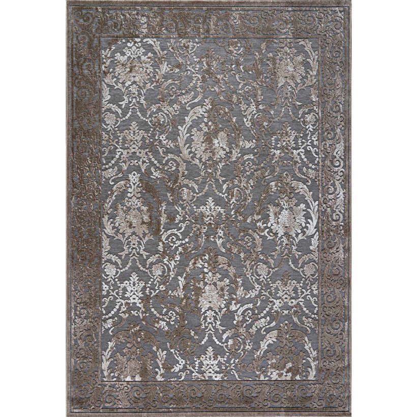 Χαλί REGAL GREY Γκρι Στρόγγυλο χαλί 155 εκ. MADI
