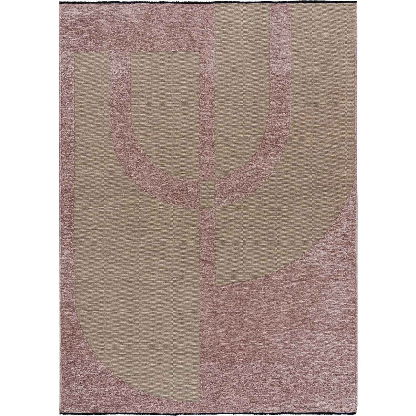 Χαλί RYE BEIGE PINK Μπεζ 190 x 240 εκ. MADI