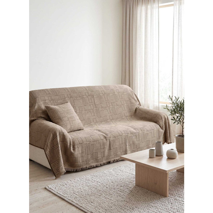 Διακοσμητικό Μαξιλάρι STRATA BEIGE MADI