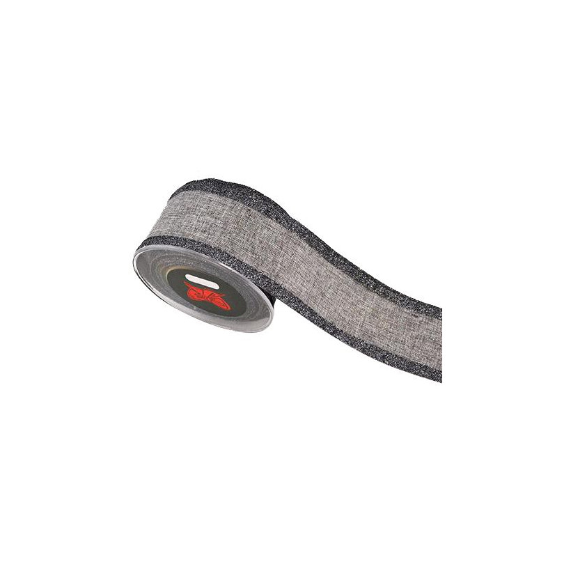 Κορδέλα 4,5μ. LIBERTAD FLAT FINISH ΧΡΥΣΟ DUST 65χιλ.-ΓΚΡΙ