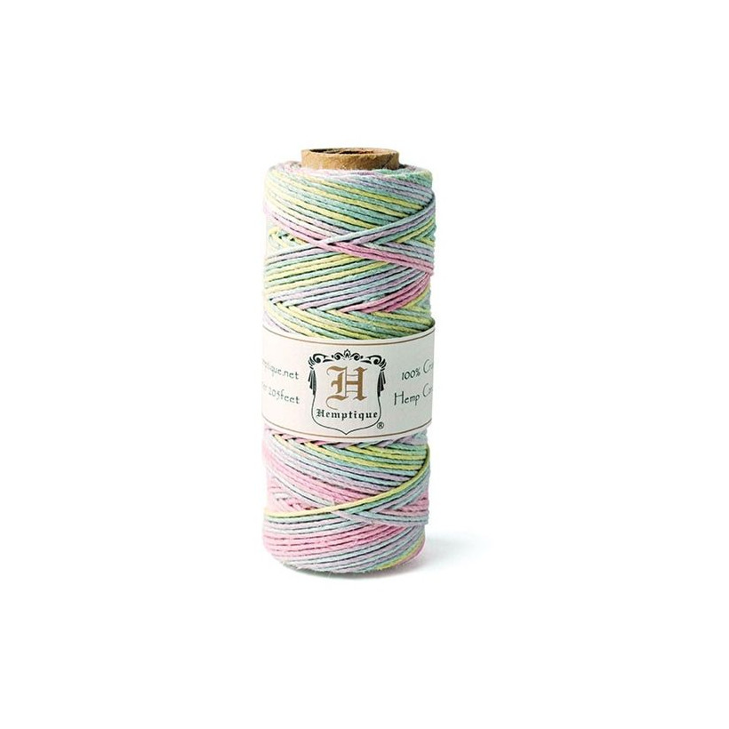 Κορδόνι Baby Pastel κάνναβης 62,5μ.