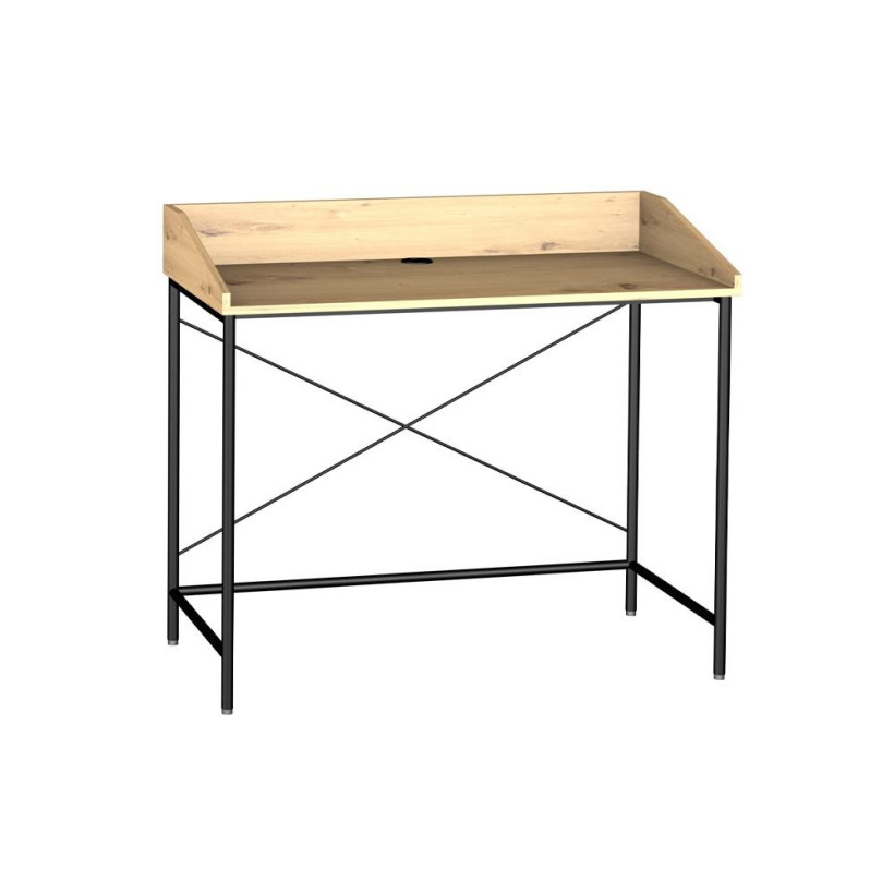 Γραφείο υπολογιστή ξύλινο Nextdeco Υ88x100x48εκ.