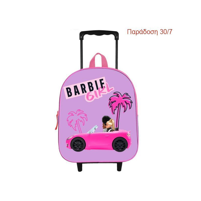 Bagtrotter τρόλευ νηπίου Barbie Y32x25x12εκ.